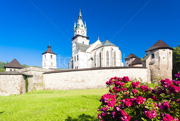 castle and church of Saint Catherine, Kremnica, Slovakia Stock photo © phbcz
