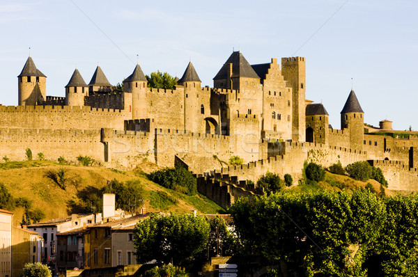 Carcassonne, Languedoc-Roussillon, France Stock photo © phbcz