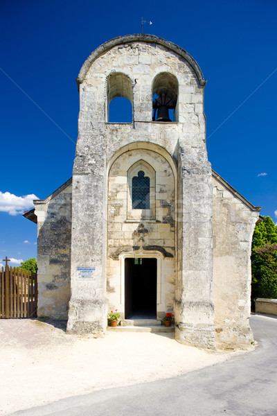 Church of Sainte-Madeleine et Saint-Jean, Rochemenier, Pays-de-l Stock photo © phbcz