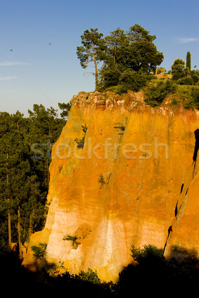 landscape near Roussillon, Provence, France Stock photo © phbcz