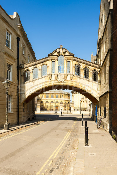 Híd Oxford Oxfordshire Anglia épület város Stock fotó © phbcz