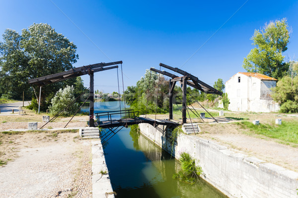 Vincent van Gogh bridge near Arles, Provence, France Stock photo © phbcz