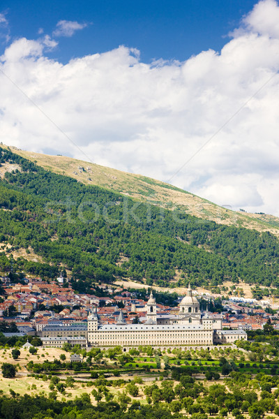 San Lorenzo del Escorial, Spain Stock photo © phbcz