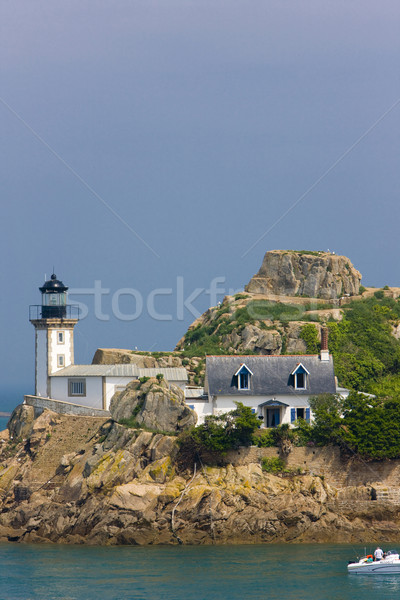 lighthouse, Pointe de Pen al Lann, Brittany, France Stock photo © phbcz