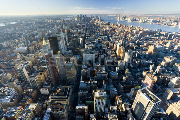 view of Manhattan from The Empire State Building, New York City, Stock photo © phbcz