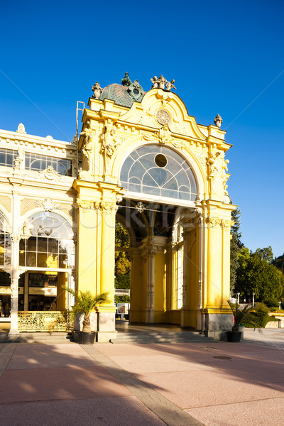 Colonnade, Marianske Lazne (Marienbad), Czech Republic Stock photo © phbcz