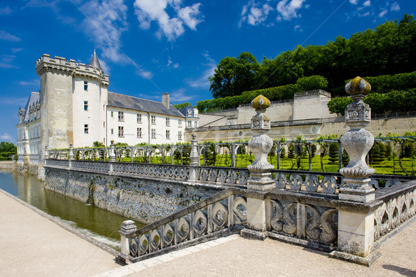 Villandry Castle with garden, Indre-et-Loire, Centre, France Stock photo © phbcz