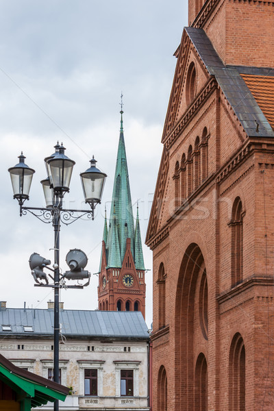 Evangelical Church, Torun, Kuyavia-Pomerania, Poland Stock photo © phbcz