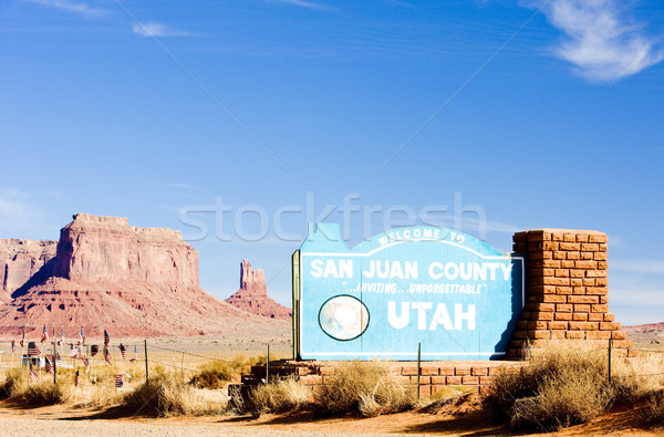 Stock photo: Monument Valley National Park, Utah-Arizona, USA