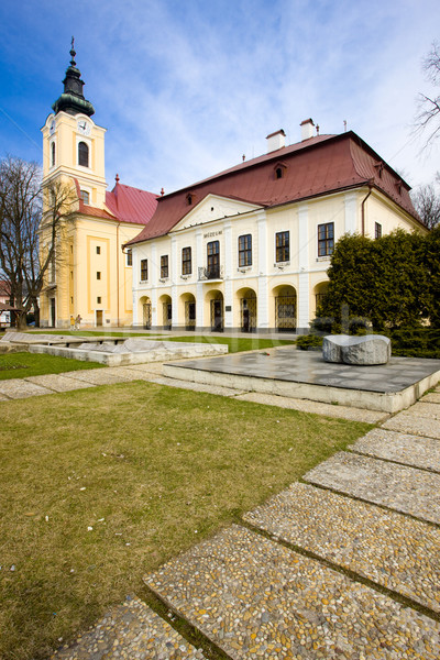 Stock photo: town hall with museum, Brezno, Slovakia