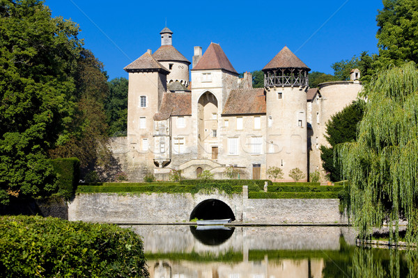 Sercy Castle, Burgundy, France Stock photo © phbcz