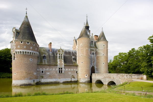 Chateau du Moulin, Lassay-sur-Croisne, Centre, France Stock photo © phbcz