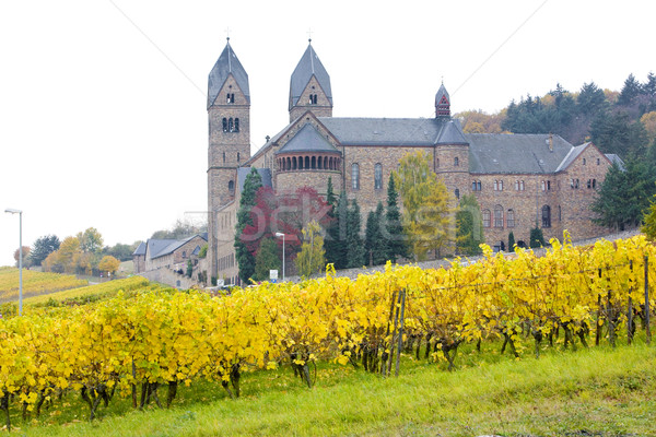 Monastery St Hildegard, Hessen, Germany Stock photo © phbcz