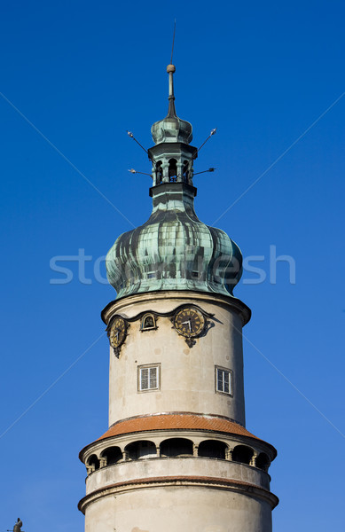 chateau tower, Nove Mesto nad Metuji, Czech Republic Stock photo © phbcz