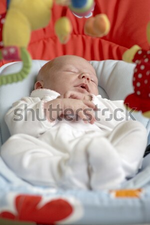 Egy hónap öreg baba kezek gyerekek Stock fotó © phbcz