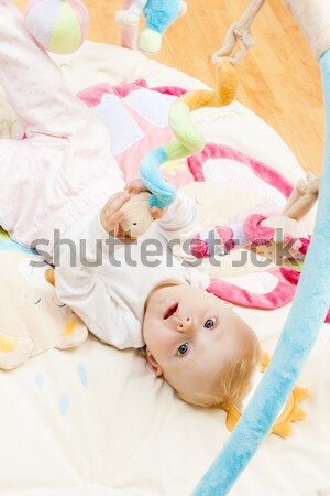 Jouets séance tapis enfants enfant [[stock_photo]] © phbcz