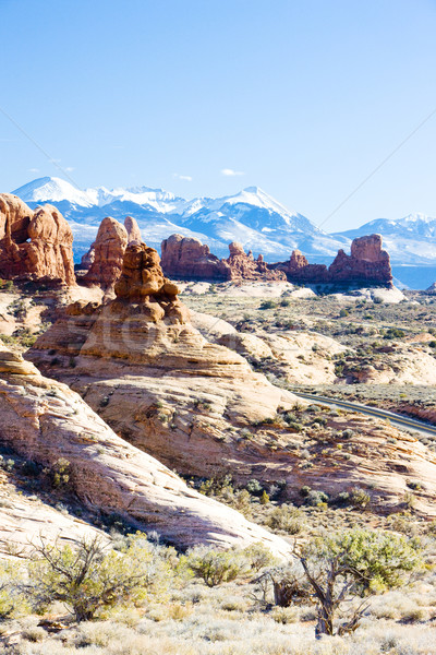 Parku la góry Utah USA krajobraz Zdjęcia stock © phbcz