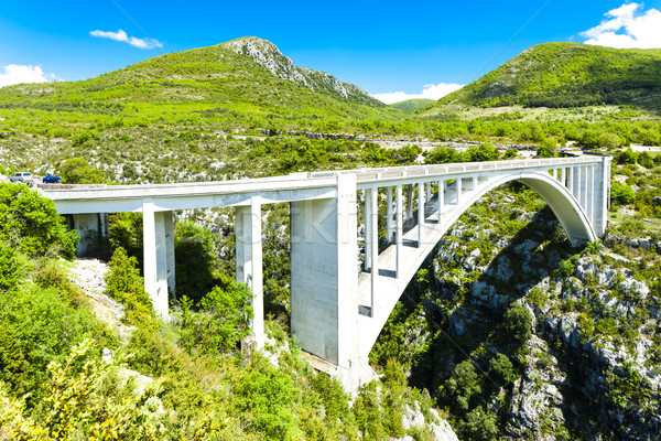 Stock photo: Pont de l''Artuby, Verdon Gorge, Provence, France