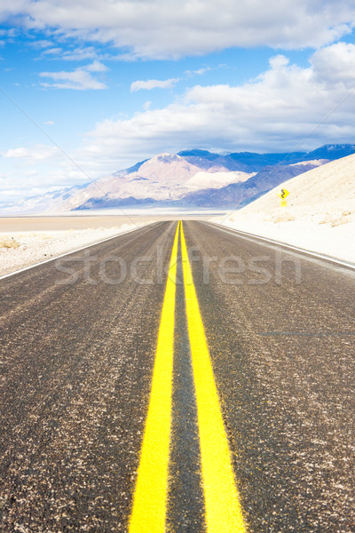 Stock photo: road, Death Valley National Park, California, USA