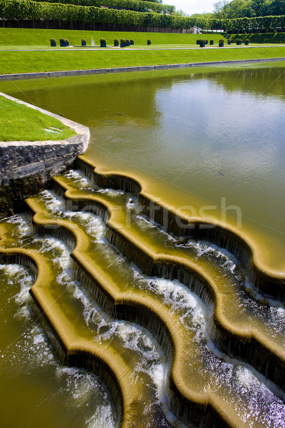 Villandry Castle''s garden, Indre-et-Loire, Centre, France Stock photo © phbcz