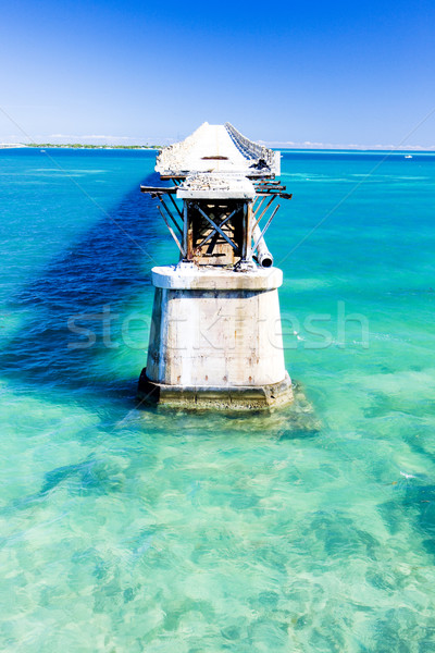 Edad carretera puente Florida claves Foto stock © phbcz