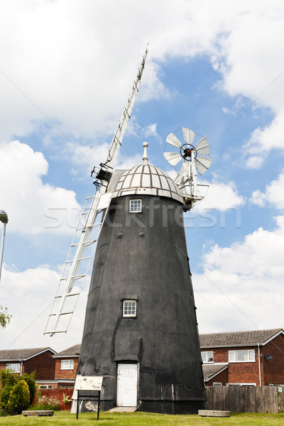 Stock foto: Windmühle · england · Architektur