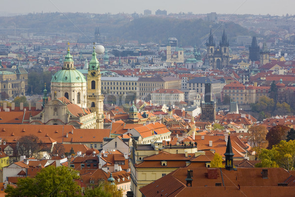 St. Nicholas church, Prague, Czech Republic Stock photo © phbcz