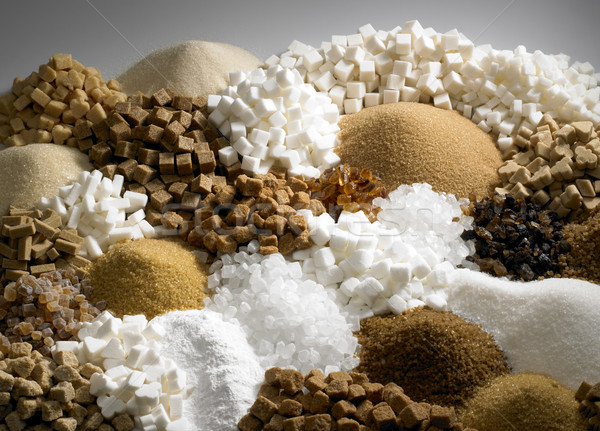 Azúcar naturaleza muerta alimentos dulces dulce primer plano Foto stock © phbcz
