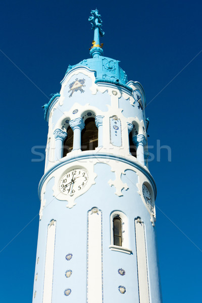 Stock photo: detail of Church of Saint Elizabeth Hungarian called Blue Church
