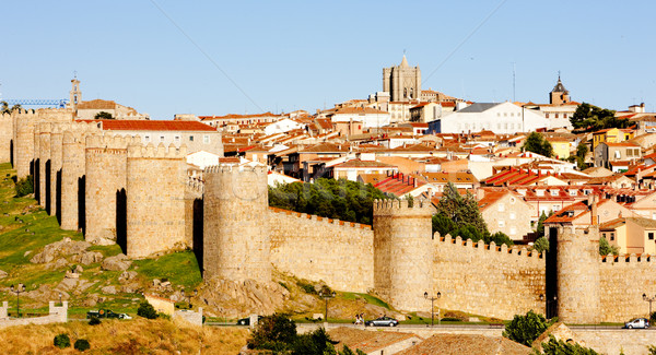 Avila, Castile and Leon, Spain Stock photo © phbcz