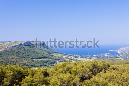 view of La Ciotat bay, Provence, France Stock photo © phbcz