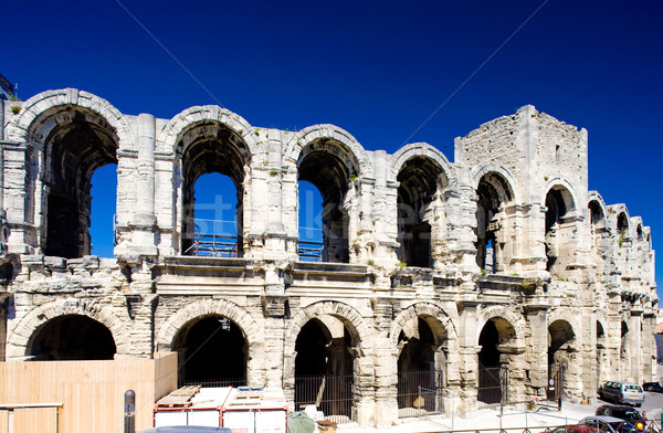 Roman Amphitheatre, Arles, Provence, France Stock photo © phbcz