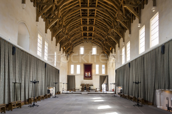 Interieur kasteel Schotland gebouw architectuur Europa Stockfoto © phbcz