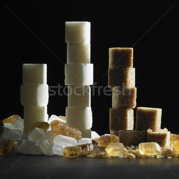 Cukor csendélet étel cukorka belső édes Stock fotó © phbcz