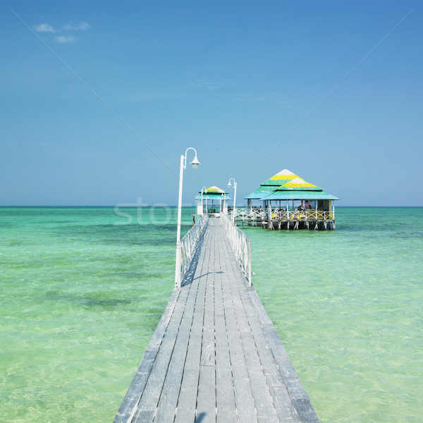 Plaj su deniz cennet tatil Stok fotoğraf © phbcz