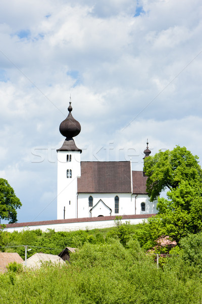church in Zehra, Slovakia Stock photo © phbcz