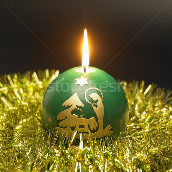 Christmas candle Stock photo © phbcz