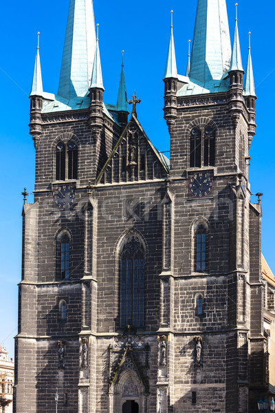 Church of the Assumption, Ressel''s Square, Chrudim, Czech Repub Stock photo © phbcz