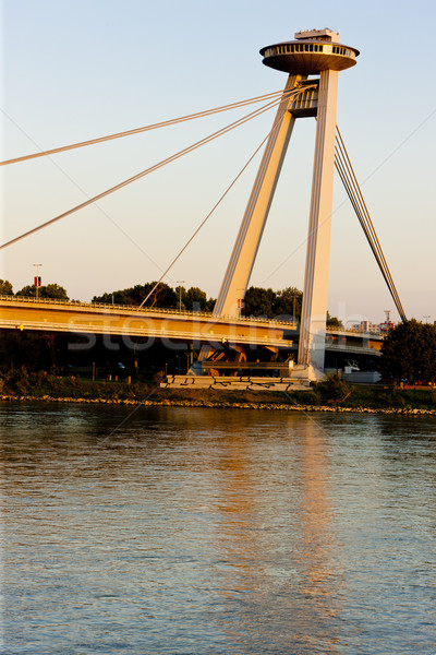 New Bridge, Bratislava, Slovakia Stock photo © phbcz