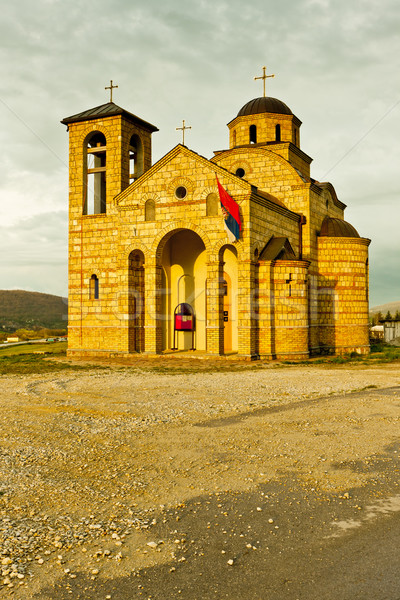 Kirche Serbien Architektur Freien und Republik Stock foto © phbcz