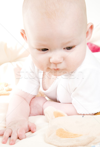 Portrait enfants enfant sécurité filles [[stock_photo]] © phbcz