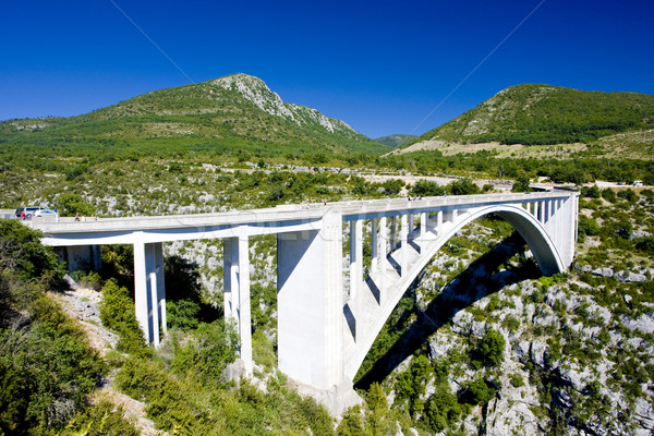 Pont de l'Artuby, Verdon Gorge, Provence, France Stock photo © phbcz