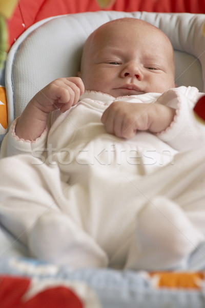 Stock photo: one month old baby