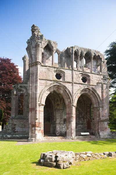 Foto stock: Ruinas · abadía · Escocia · edificio · arquitectura