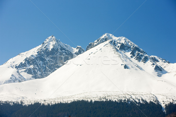 Vysoke Tatry (High Tatras), Slovakia Stock photo © phbcz