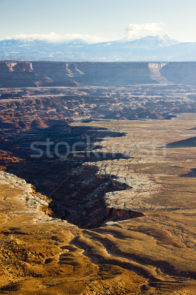Park Utah USA tájkép hegyek kövek Stock fotó © phbcz