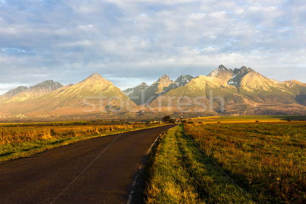 Vysoke Tatry (High Tatras), Slovakia Stock photo © phbcz