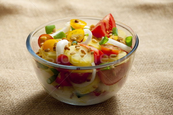 フランス語 ポテトサラダ 食品 健康 サラダ 野菜 ストックフォト © phbcz