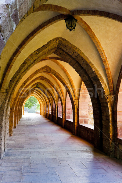 interior of Nuestra Senora de Valvanera Monastery, La Rioja, Spa Stock photo © phbcz