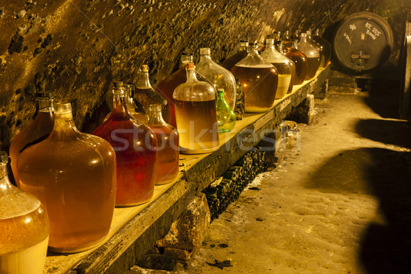 Crama Republica Ceha vin bea cisternă obiect Imagine de stoc © phbcz